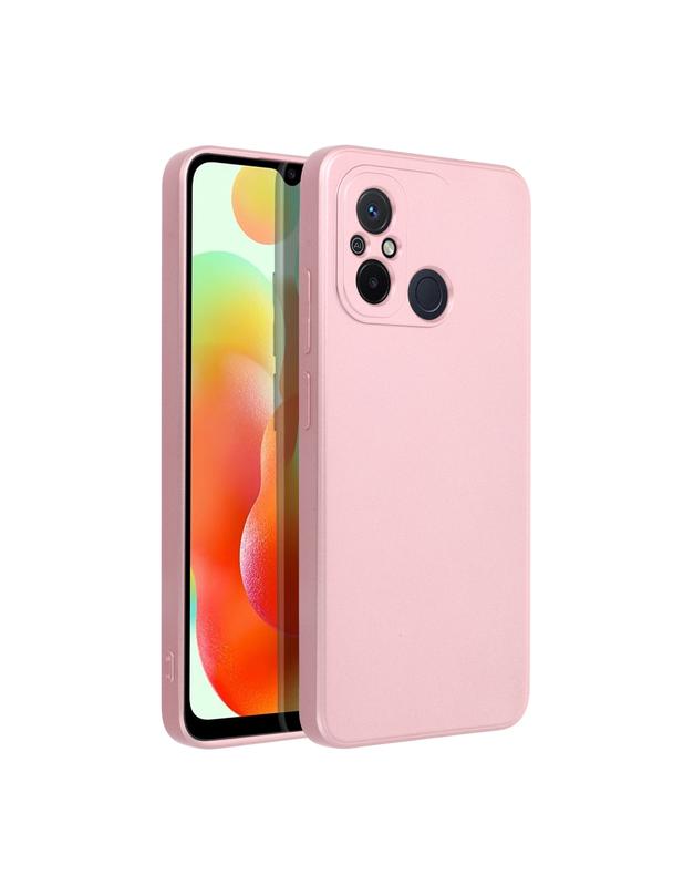 Futerał METALLIC do XIAOMI Redmi 12C różowy