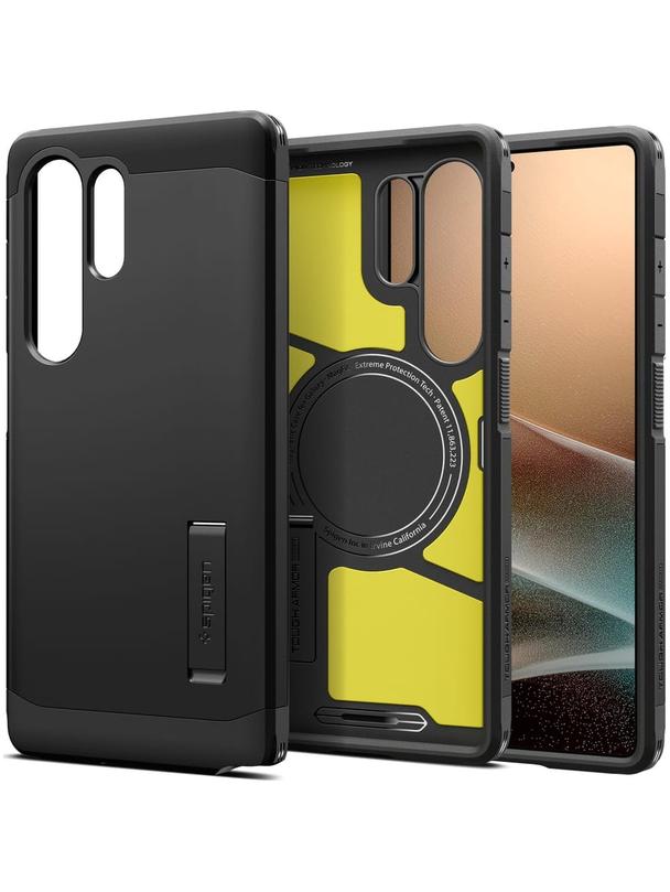 SPIGEN futerał TOUGH ARMOR kompatybilny z MagSafe do SAMSUNG S25 Ultra black