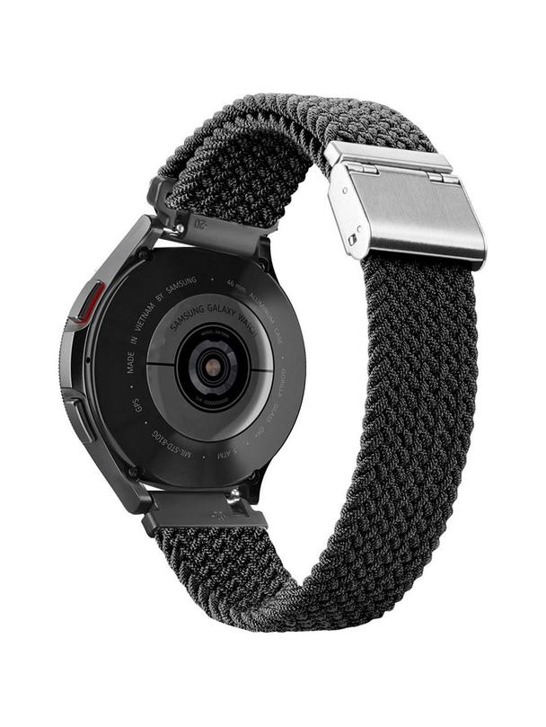 DUX DUCIS pasek MIXTURE II pleciony 20 mm czarna