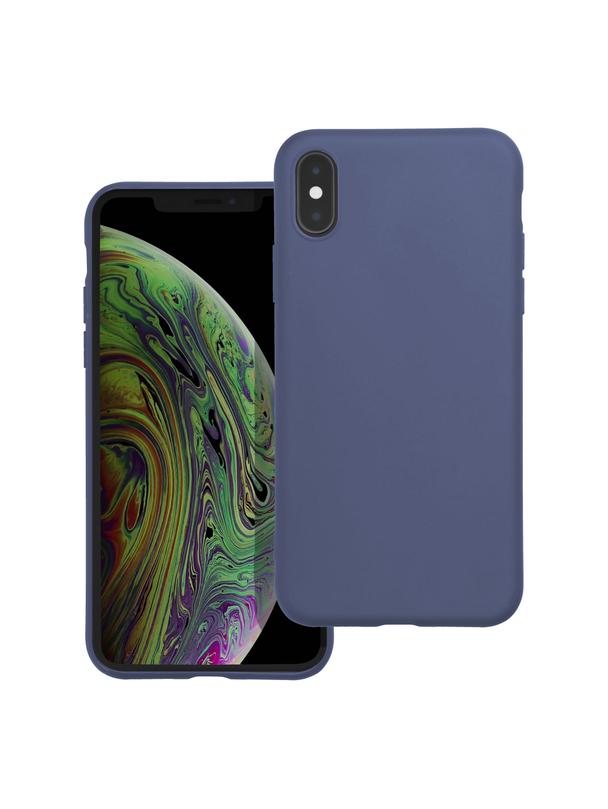 Futerał MATT do IPHONE XS Max niebieski