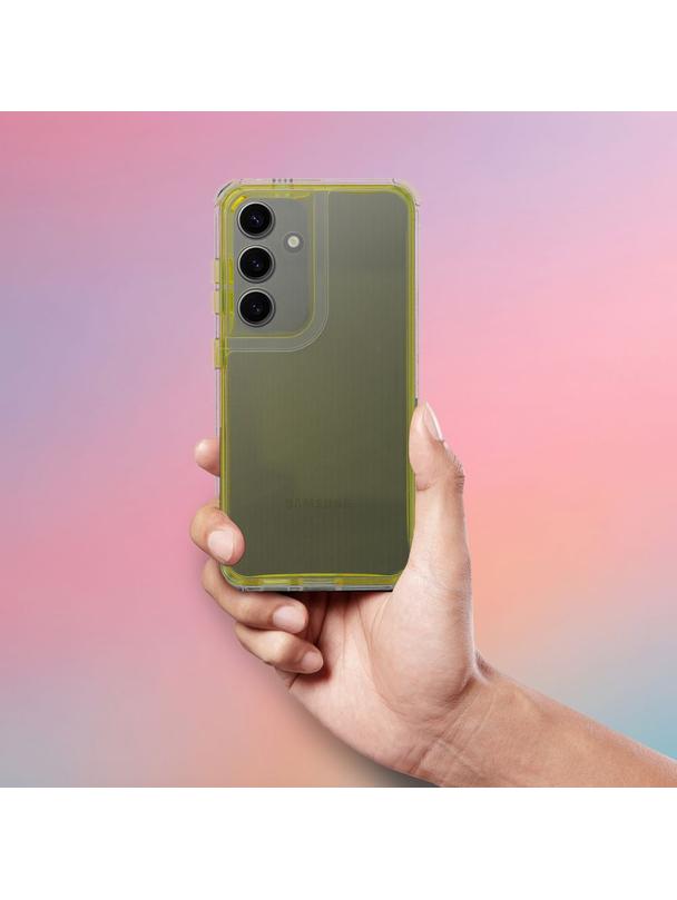 Futerał MATRIX CLEAR do SAMSUNG S20 FE / S20 FE 5G żółty
