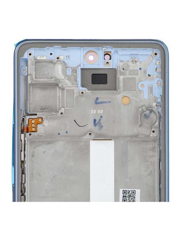 Wyświetlacz LCD do SAMSUNG A53 A536 HARD OLED z ramką niebieski