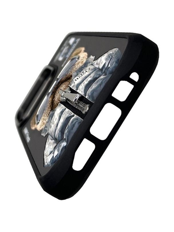 NIMMY futerał COOL&CUTE 2.0 Dog do IPHONE 16 Pro czarny