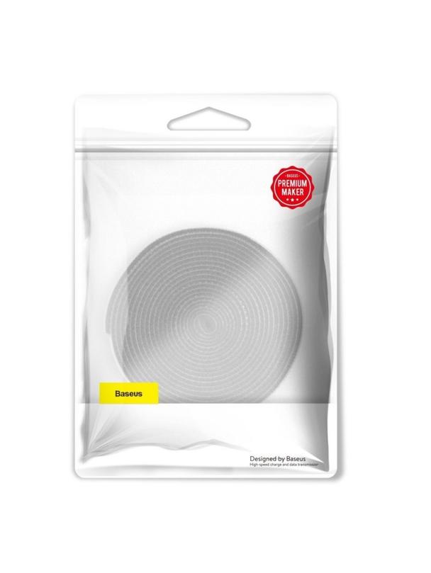 BASEUS taśma rzepowa organizer do kabli ACMGT-F0G 3 m szara