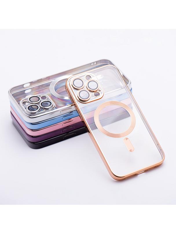 Futerał ELECTRO MAG COVER kompatybilny z MagSafe do IPHONE 16 Plus złoty