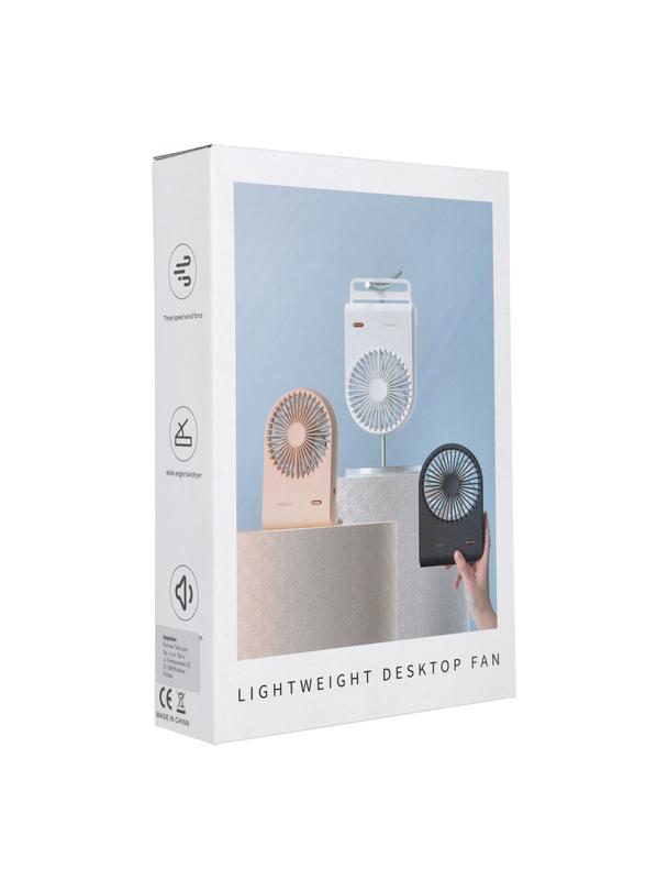 Wentylator / wiatrak biurkowy HX-125 ciemny niebieski