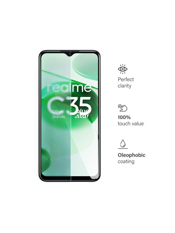 Szkło hartowane do Realme C35 Blue Star