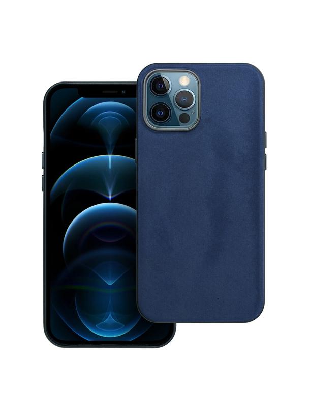 Futerał WOVEN MAG COVER kompatybilny z MagSafe do IPHONE 12 Pro Max niebieski