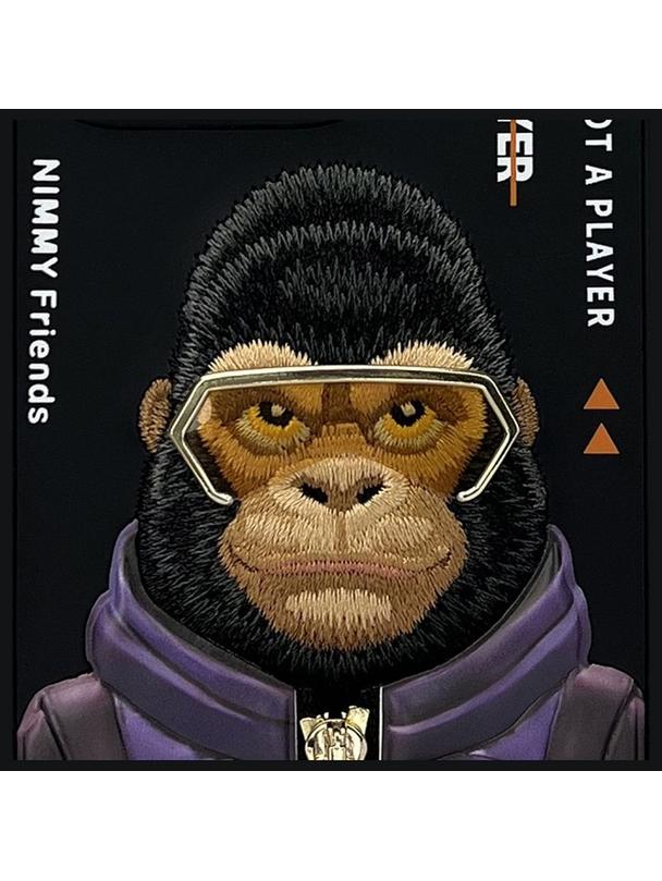 NIMMY futerał COOL&CUTE 2.0 Monkey do IPHONE 16 Pro Max czarny