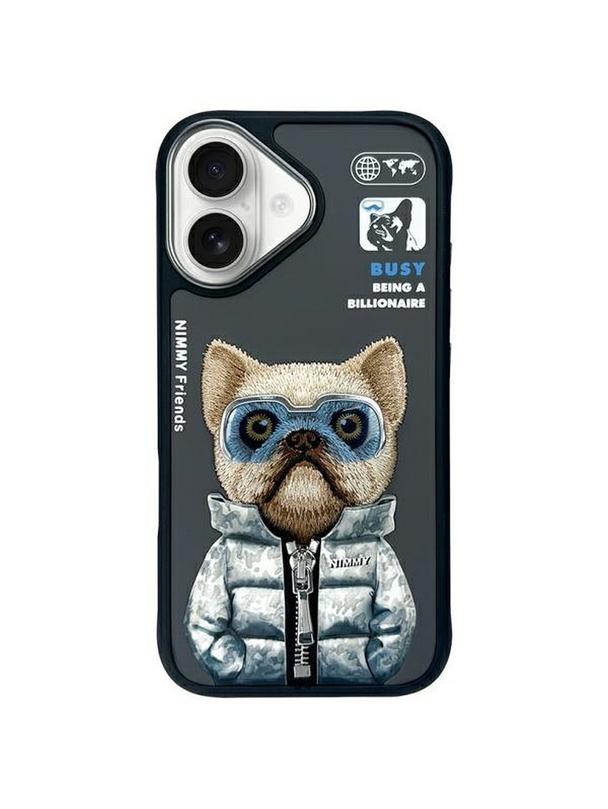 NIMMY futerał COOL&CUTE 2.0 Dog do IPHONE 16 czarny