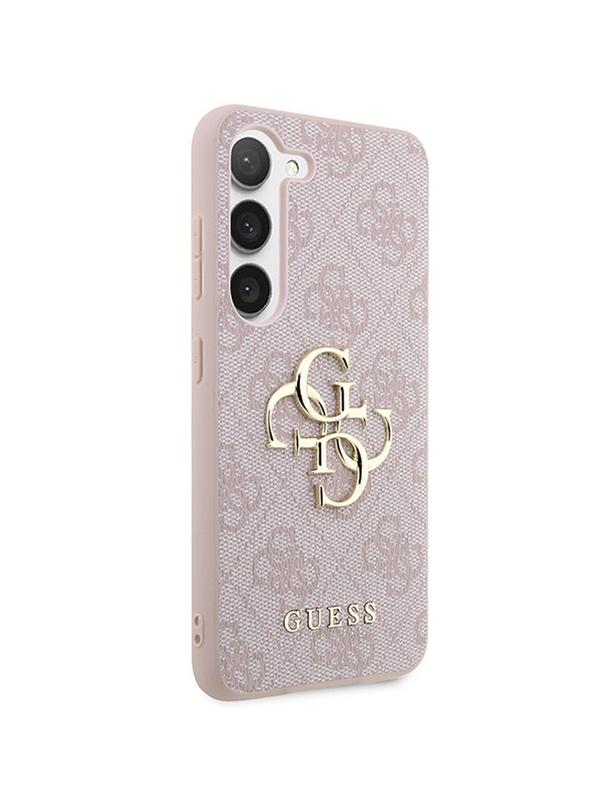 GUESS futerał do SAMSUNG A55 GUHCSA554GMGPI (4G Big Metal Logo) różowy