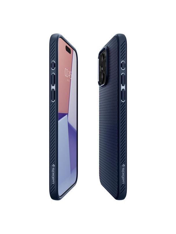 SPIGEN futerał LIQUID AIR do IPHONE 15 Pro Max navy blue
