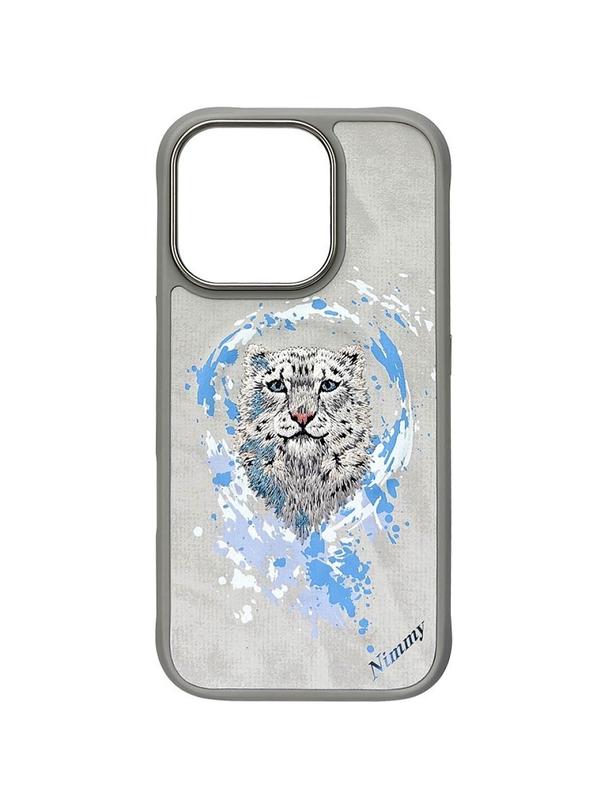 NIMMY futerał PANTERA kompatybilny z MagSafe do IPHONE 16 Pro Max jasno szary