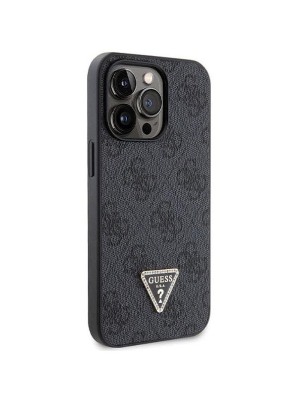 GUESS futerał do IPHONE 13 Pro Max GUHCP13XP4TDSCPK (Metal Logo Starss Crossbody) czarny