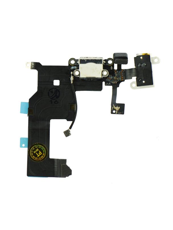 Taśma do iPhone 5 ze złączem ładowania biały