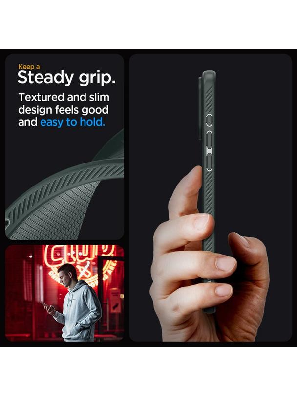 SPIGEN futerał LIQUID AIR do IPHONE 15 Pro Max abyss green