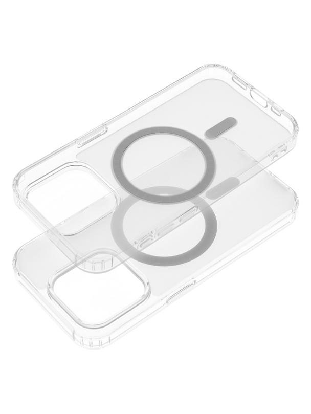 Futerał FROST MAG COVER kompatybilny z MagSafe do SAMSUNG S24 Plus transparentny zmrożony