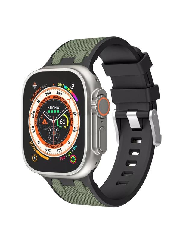 WiWU - Pasek do smartwatcha Wi-WB015 Kylin Watch Band 42/44/45/49mm - ciemno zielony