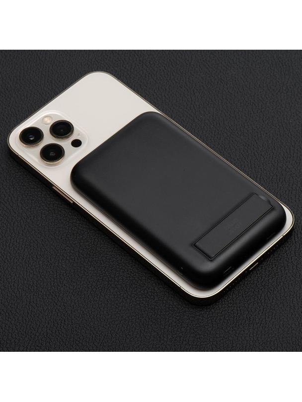 Powerbank zgodny z MagSafe Blue Star W0553 2A 5W 5000 mAh czarny