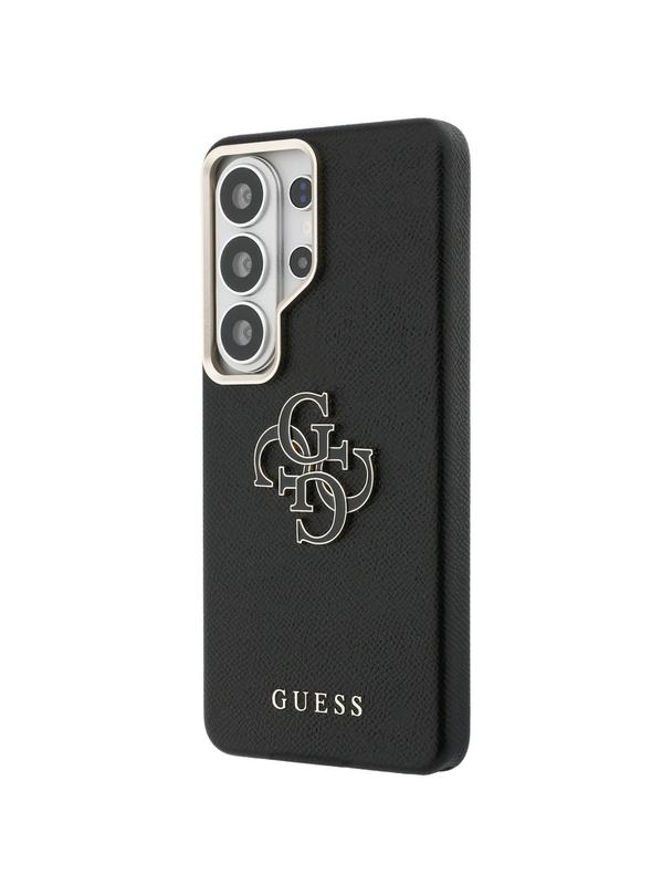 GUESS futerał do SAMSUNG S26 Ultra GUHCS26L5PS4RGGK (Grained Big 4G Metal Logo) czarny