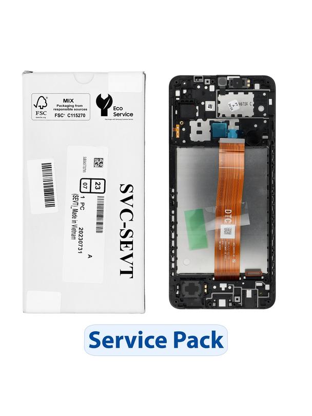 ServicePack Wyświetlacz LCD SAMSUNG A12 A125F GH82-24490A