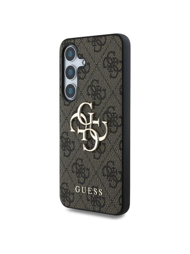 GUESS futerał do SAMSUNG S25 Plus GUHCS25M4GMGBR (Big 4G Logo Classic) brązowy