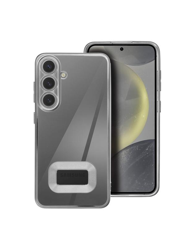 Futerał GLAM do SAMSUNG A16 5G / A16 4G srebrny