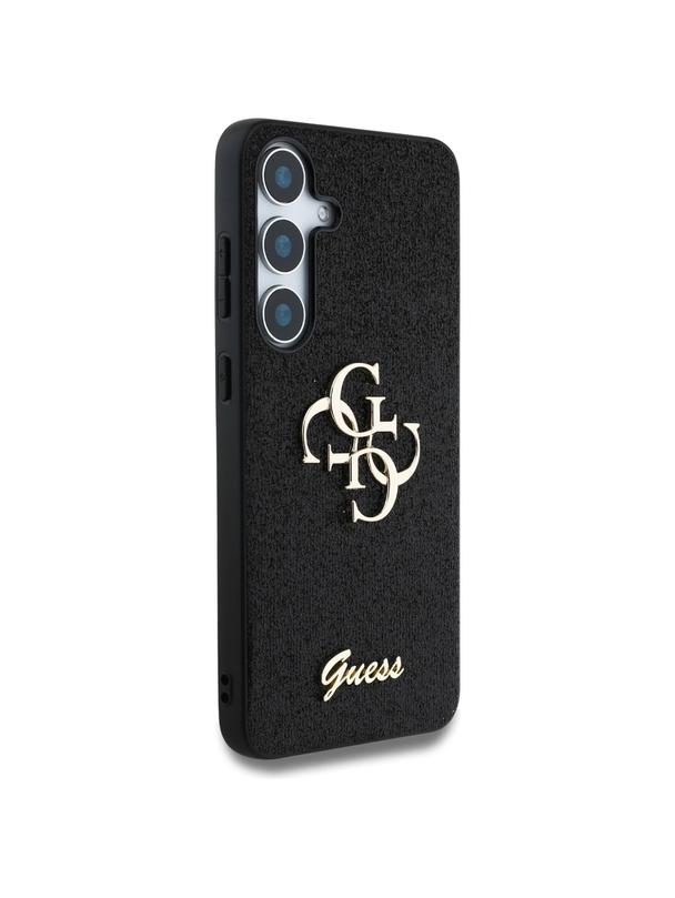 GUESS futerał do SAMSUNG S25 Plus GUHCS25MHG4SGK (Fixed Glitter Big 4G) czarny