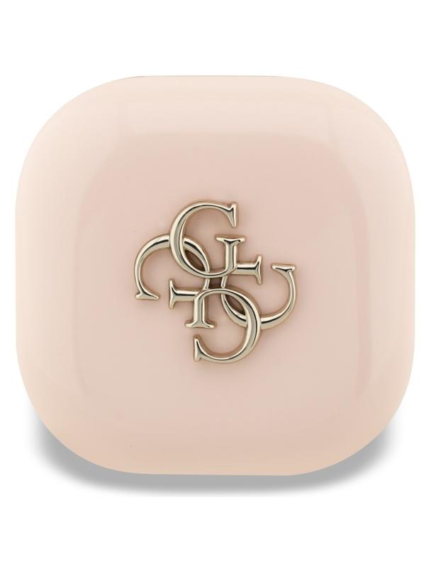 Słuchawki bezprzewodowe douszne Guess TWS 4G Metal Logo różowe