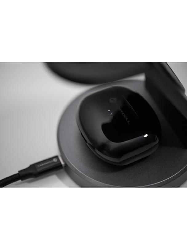 Słuchawki bezprzewodowe douszne Forcell F-Audio Clear Sound TWS czarne