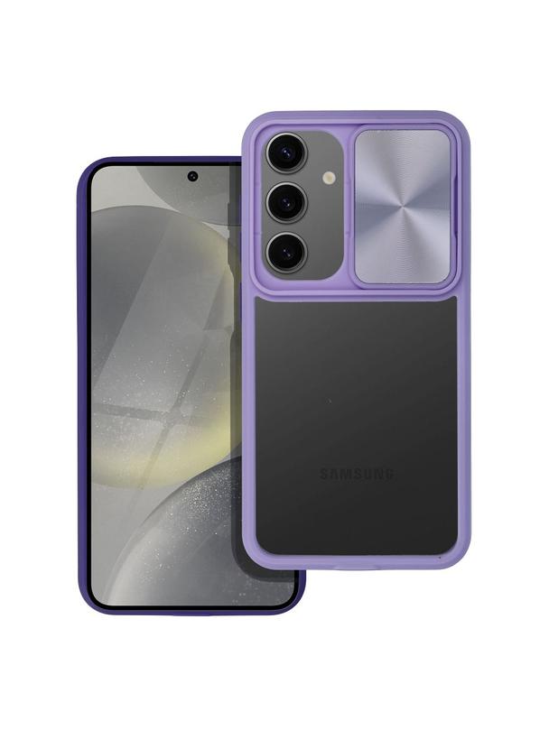 Futerał SLIDER do SAMSUNG S24 fioletowy