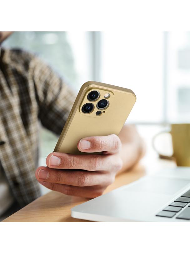 Futerał METALLIC do IPHONE 15 Pro złoty