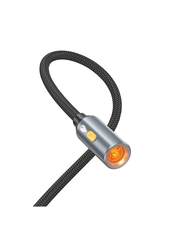 Kabel USB A / USB C do zapalniczka samochodowa Hoco 0,3 m UA38B czarny