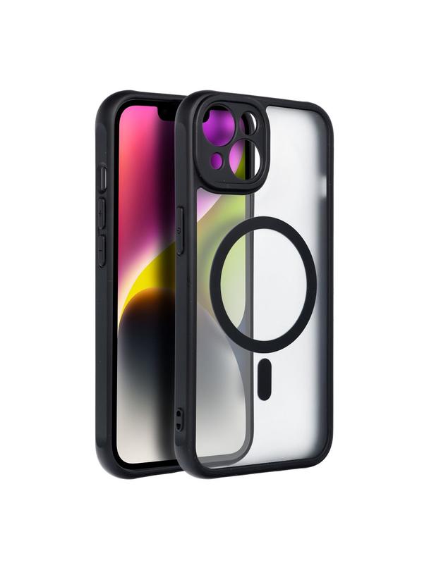 Futerał FULL MATTE MAG COVER kompatybilny z MagSafe do IPHONE 14 czarny