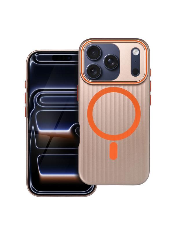 Futerał SIMPLY kompatybilny z MagSafe do IPHONE 17 Pro tytan pustynny