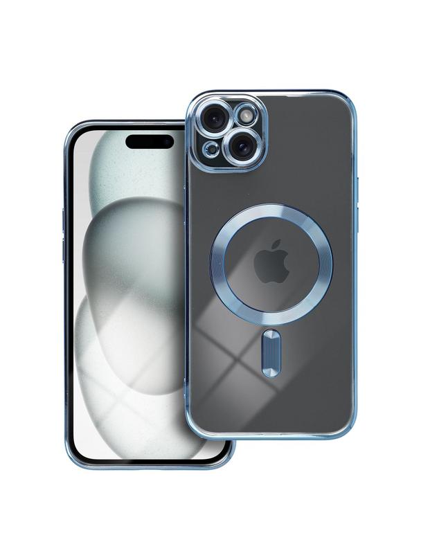 Futerał ELECTRO MAG COVER kompatybilny z MagSafe do IPHONE 15 Plus niebieski