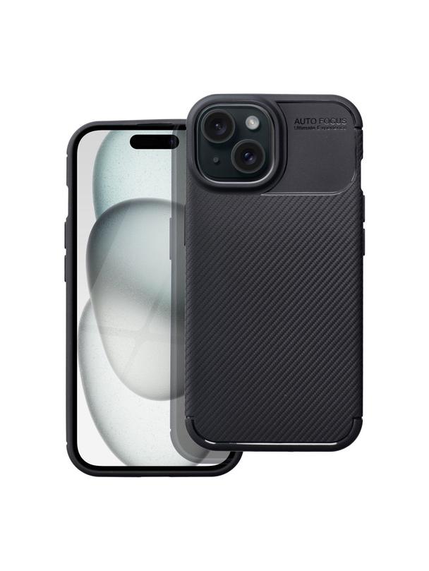 Futerał CARBON PREMIUM do IPHONE 15 czarny