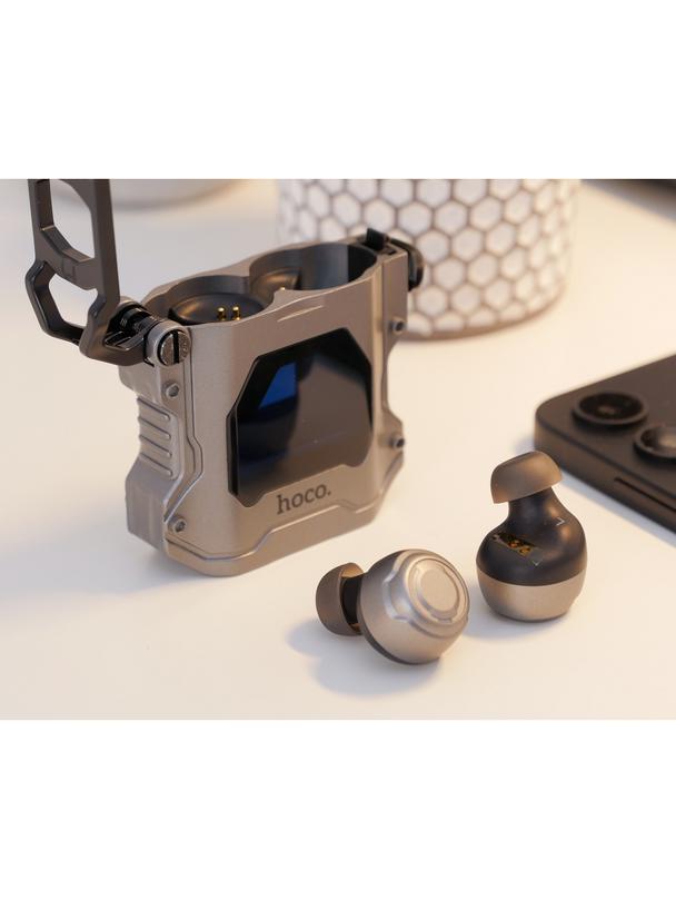 Słuchawki bezprzewodowe douszne Hoco TWS EW33 szare