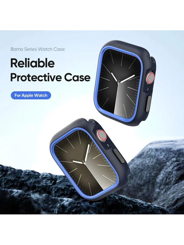 DUX DUCIS futerał BAMO do Apple Watch serii 10 42 mm czarno niebieski