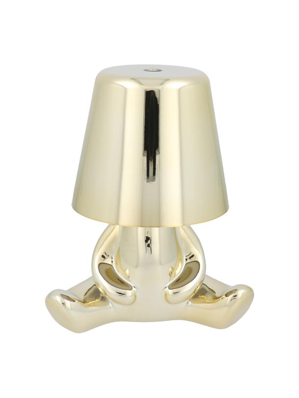 Lampka nocna GOLD MAN Art Deco siedzący (wzór 7) MLTL