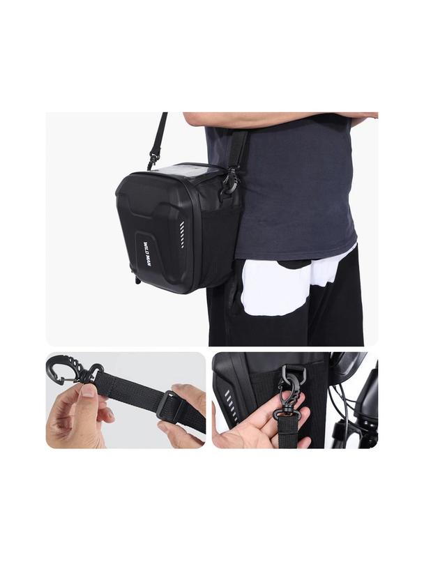 WILDMAN sakwa rowerowa na kierownicę na zamek GS9 3L czarna