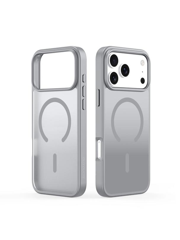 DUX DUCIS futerał YIND compatible with MagSafe do IPHONE 17 PRO (Open Ring) szary
