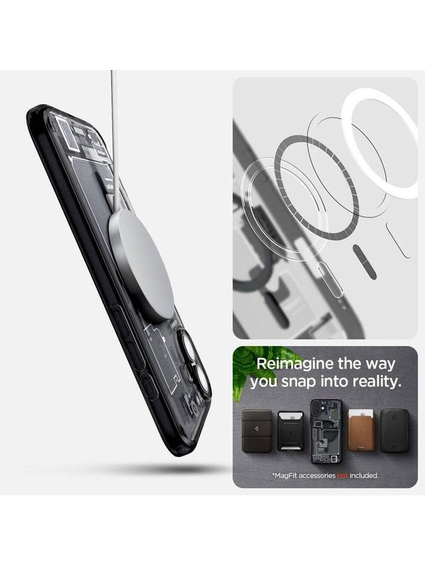 SPIGEN futerał ULTRA HYBRID MAG kompatybilny z MagSafe do IPHONE 16 zero one