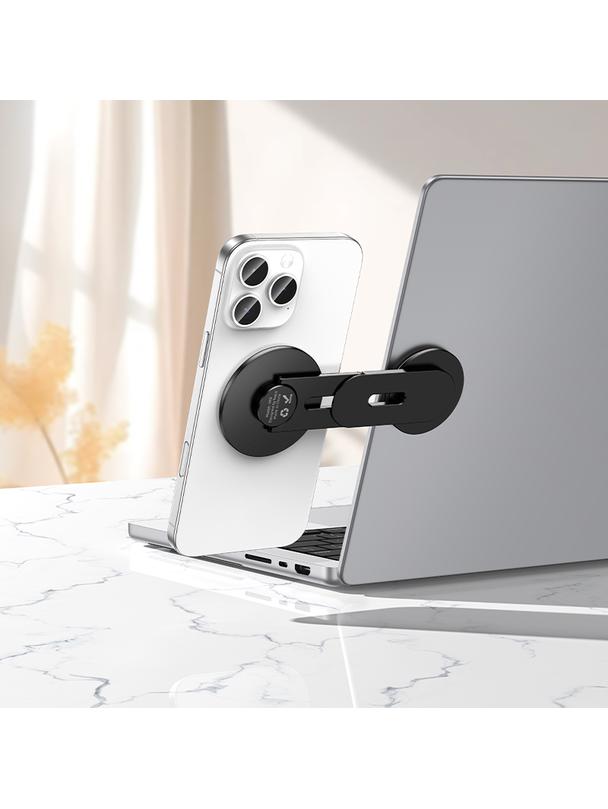 Uchwyt na telefon do tyłu ekranu magnetyczny Hoco H93 czarny