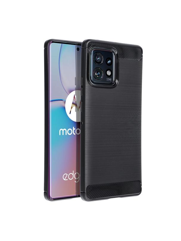 Futerał CARBON do MOTOROLA EDGE 40 Pro czarny