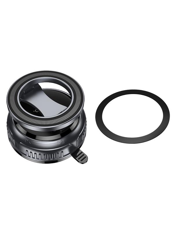 Uchwyt na telefon do samochodu magnetyczny Hoco z regulowaną przyssawką H92 czarno szary