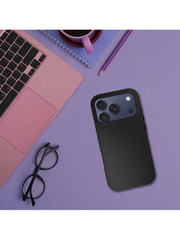 ROAR futerał RAINBOW BUMPER kompatybilny z MagSafe do IPHONE 15 Pro czarny