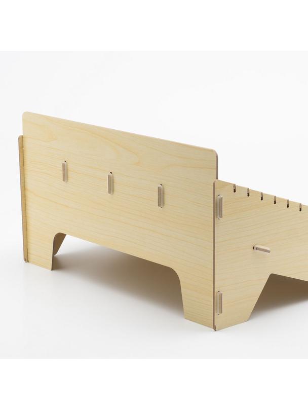 Drewniany organizer / skrzynka na telefony 48 miejsc