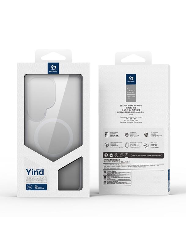 DUX DUCIS futerał YIND kompatybilny z MagSafe do SAMSUNG S26 Ultra szary