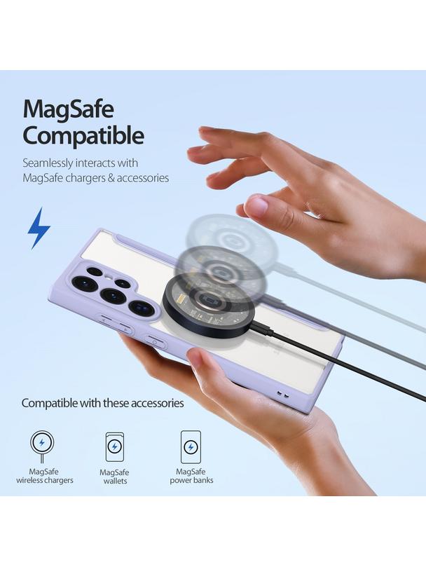 DUX DUCIS kabura SKIN X PRO kompatybilna z MagSafe do SAMSUNG S24 czarna